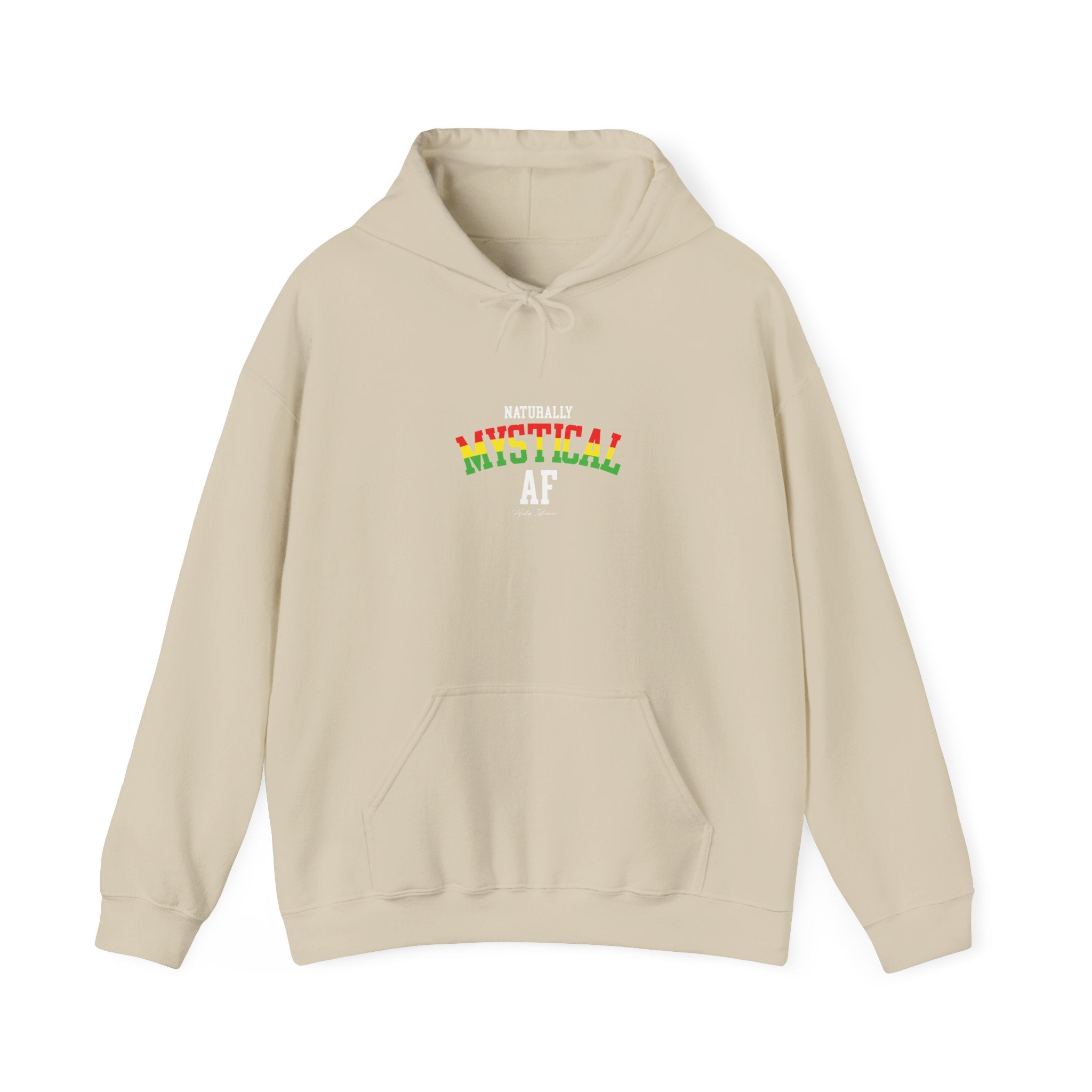 Naturally Mystical AF Rainbow Hoodie — Funny Witchy Magic Sweatshirt