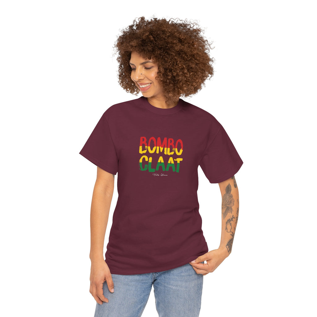 Meet the “BOMBO CLAAT Unisex Heavy Cotton Tee
