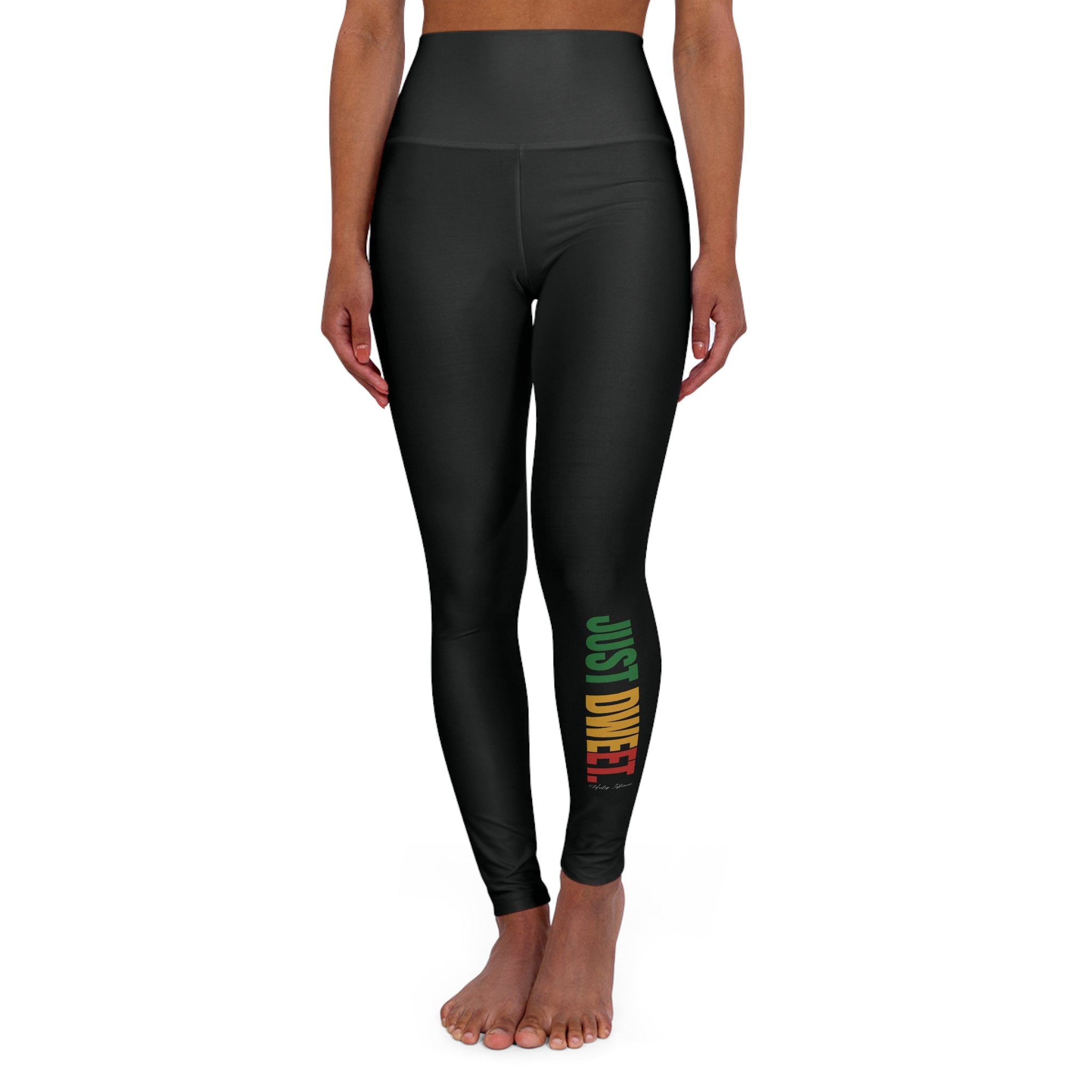 JUST DWEET High Waisted Yoga Leggings