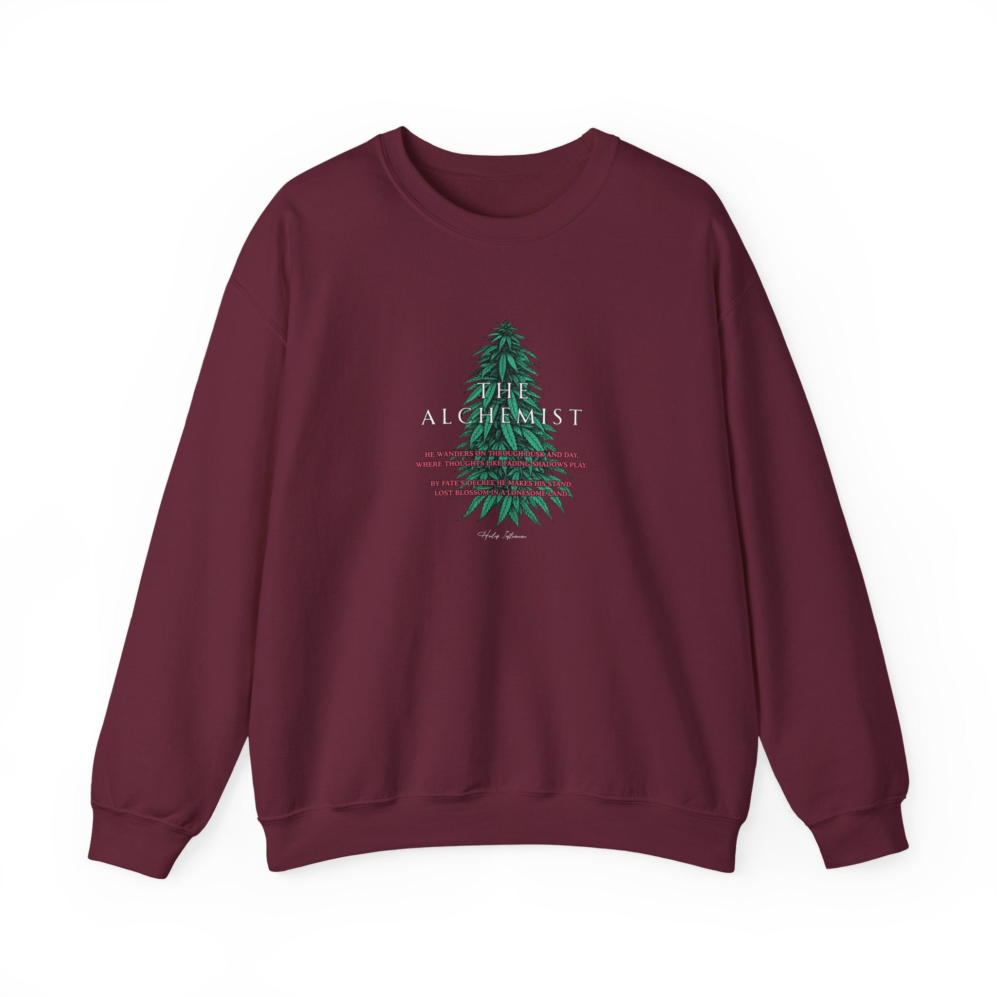 The Alchemist Tree Crewneck Sweatshirt — Graphic Cozy Casual Pullover