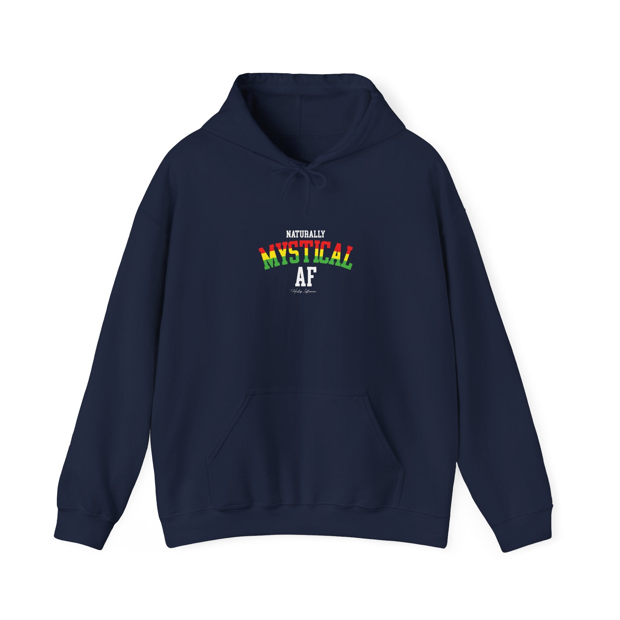 Naturally Mystical AF Rainbow Hoodie — Funny Witchy Magic Sweatshirt