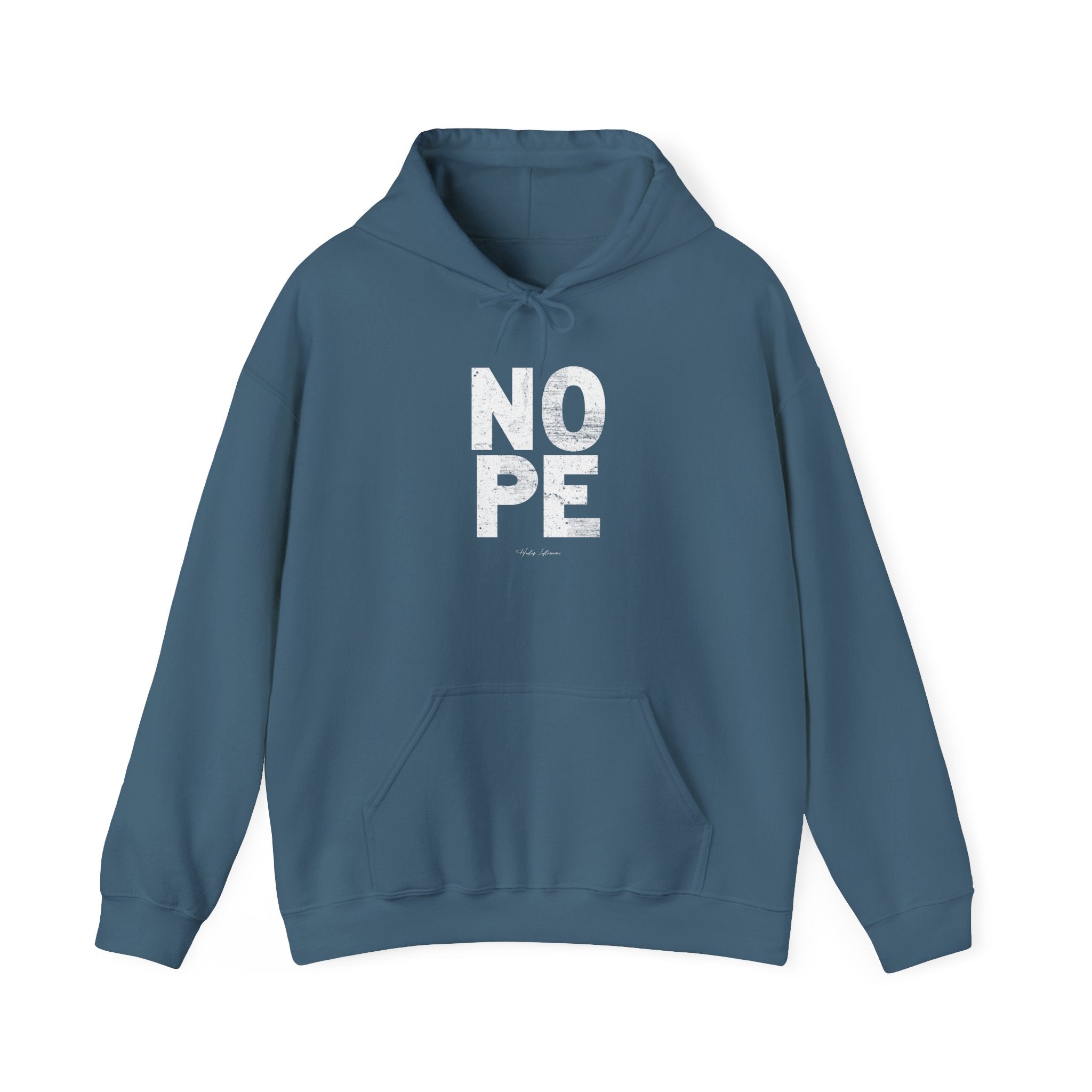 NOPE Unisex Cotton-Poly Hoodie