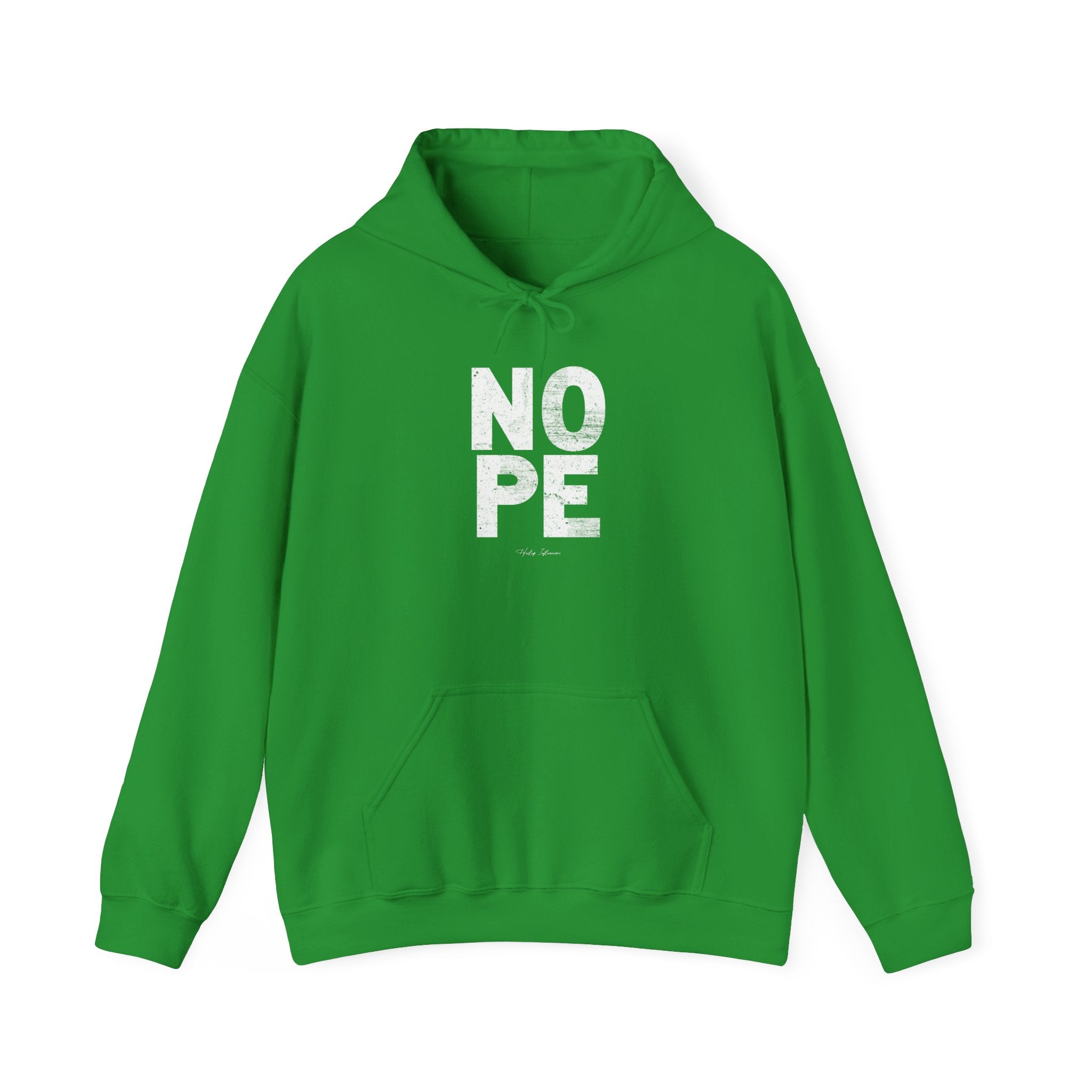NOPE Unisex Cotton-Poly Hoodie