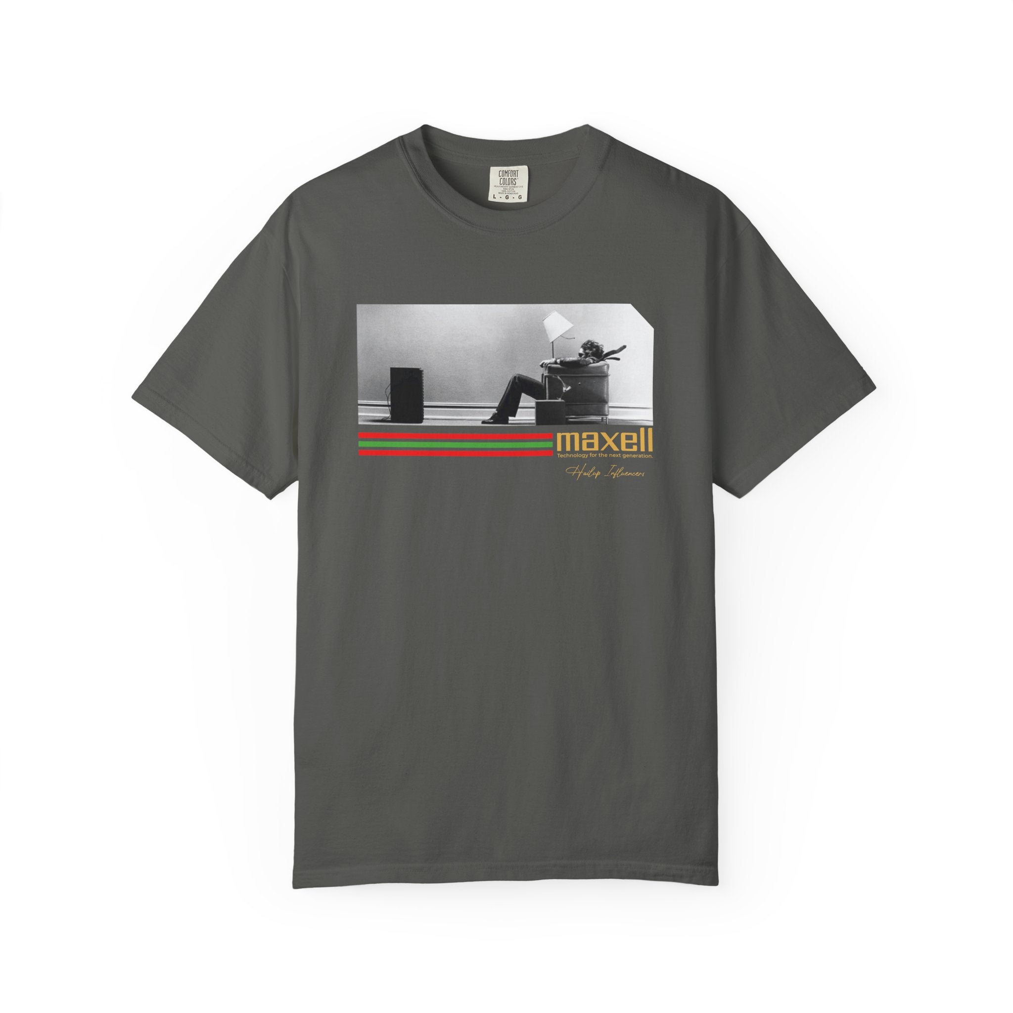 Maxell Retro Vibes T-Shirt — Relaxing Tape Ad Graphic Tee