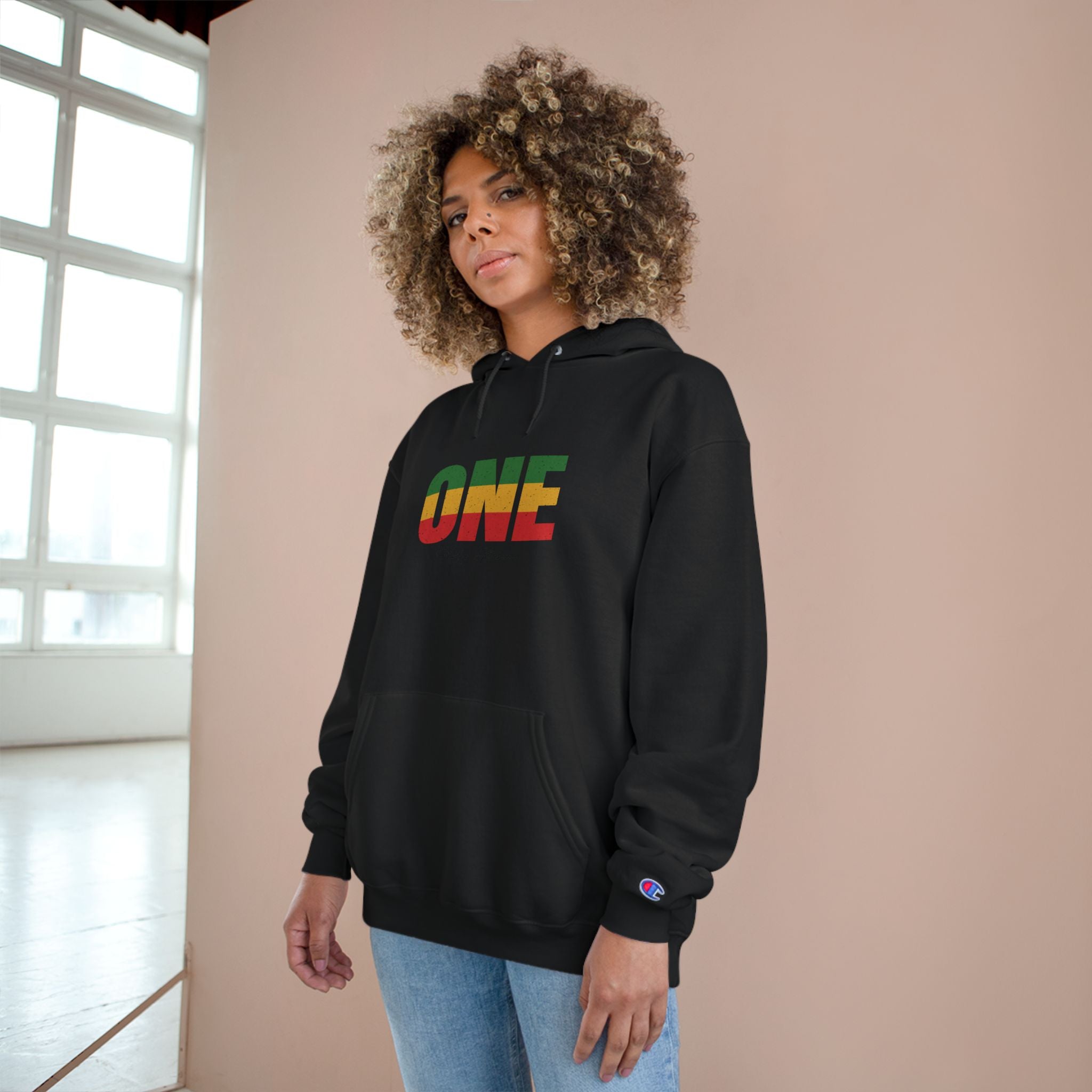 One‑Love Couples Champion Hoodie