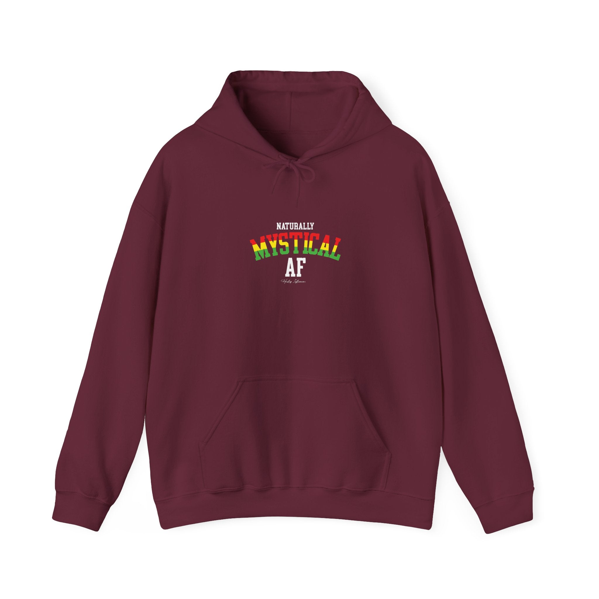 Naturally Mystical AF Rainbow Hoodie — Funny Witchy Magic Sweatshirt