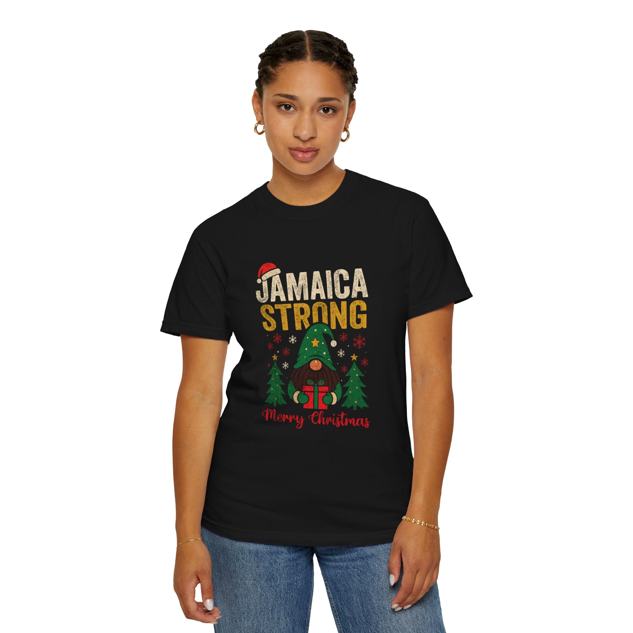 Jamaica Strong Christmas T-shirt
