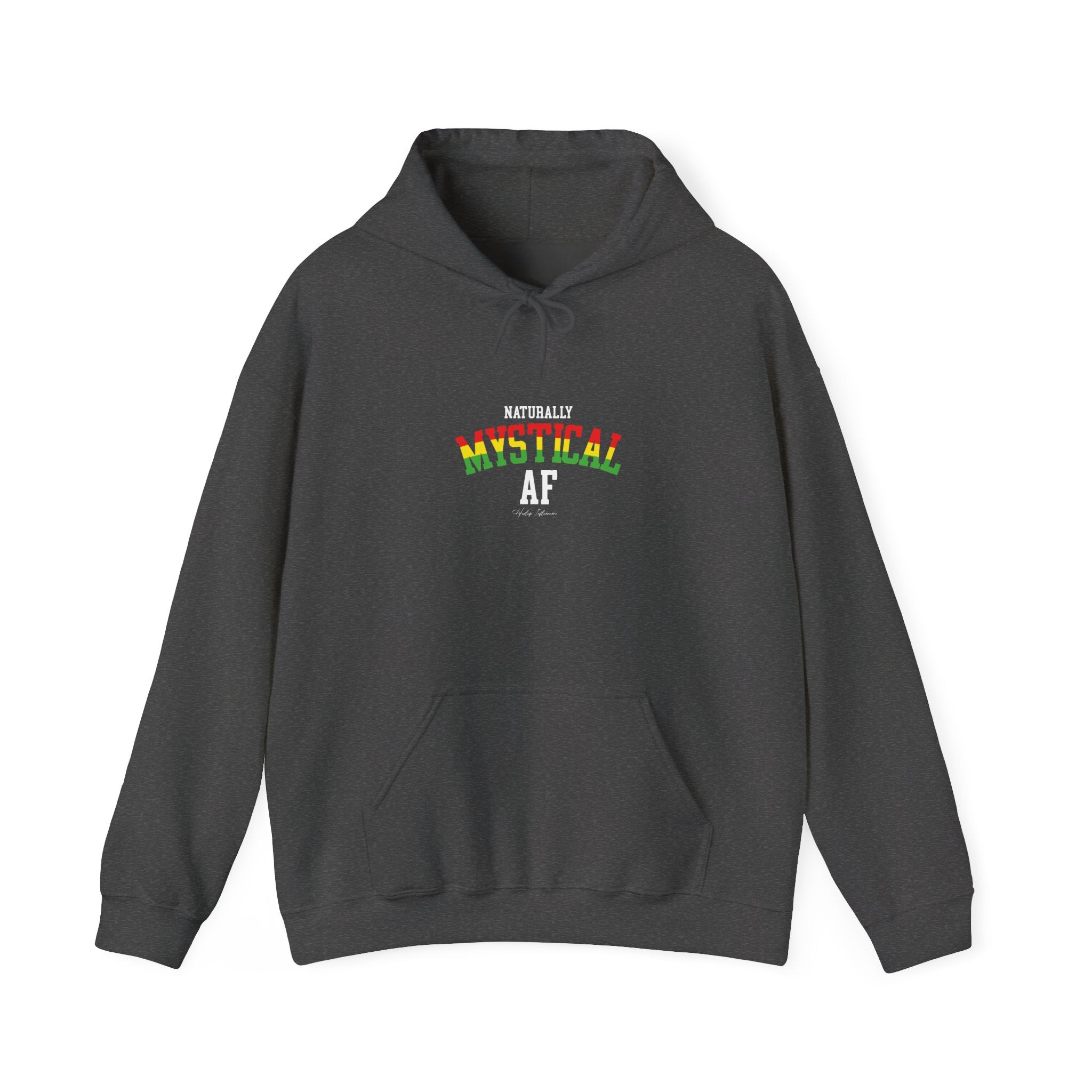 Naturally Mystical AF Rainbow Hoodie — Funny Witchy Magic Sweatshirt
