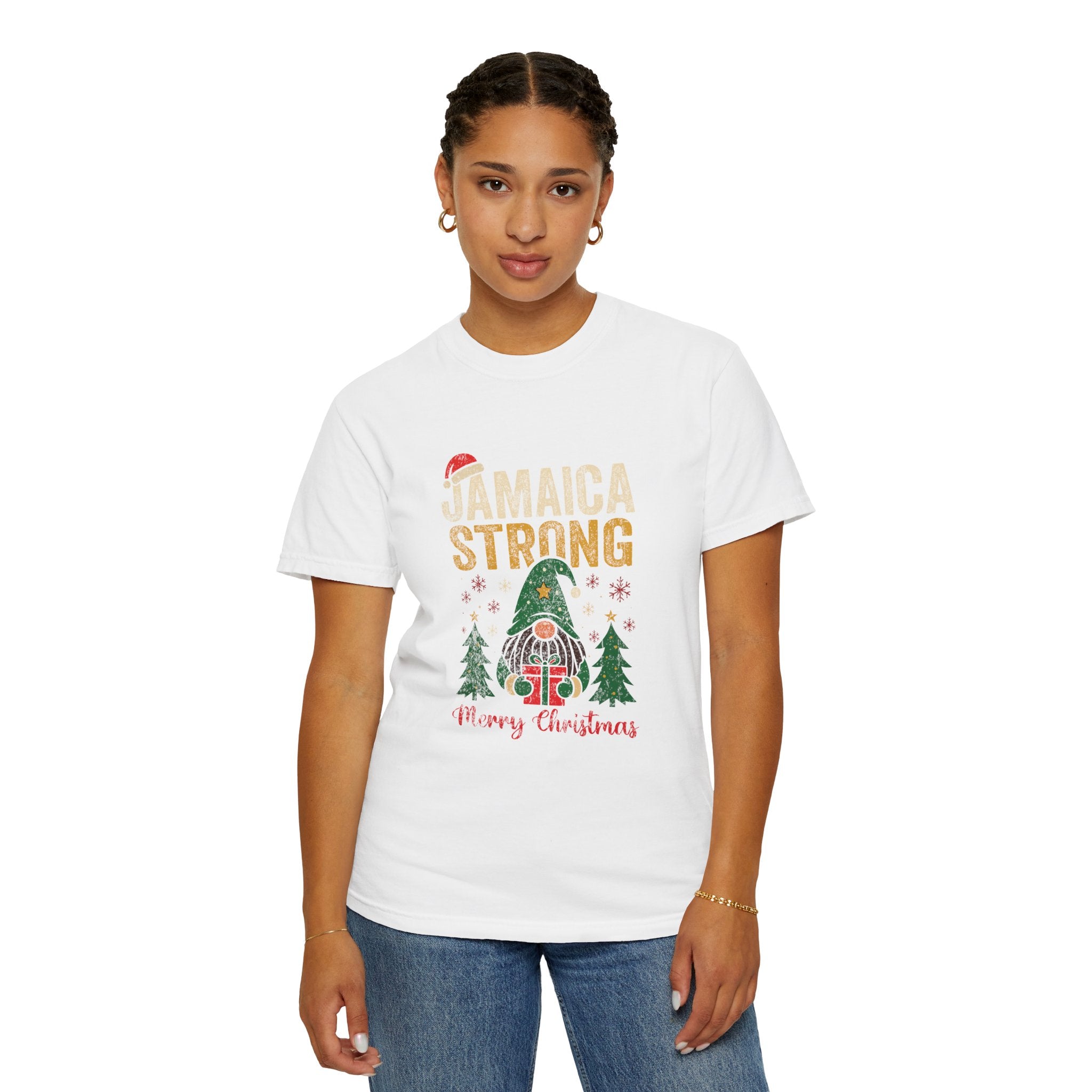 Jamaica Strong Christmas T-shirt