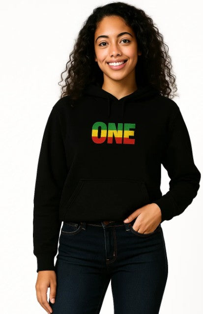 One Love Couples Unisex Heavy Blend Hooded Sweatshirt