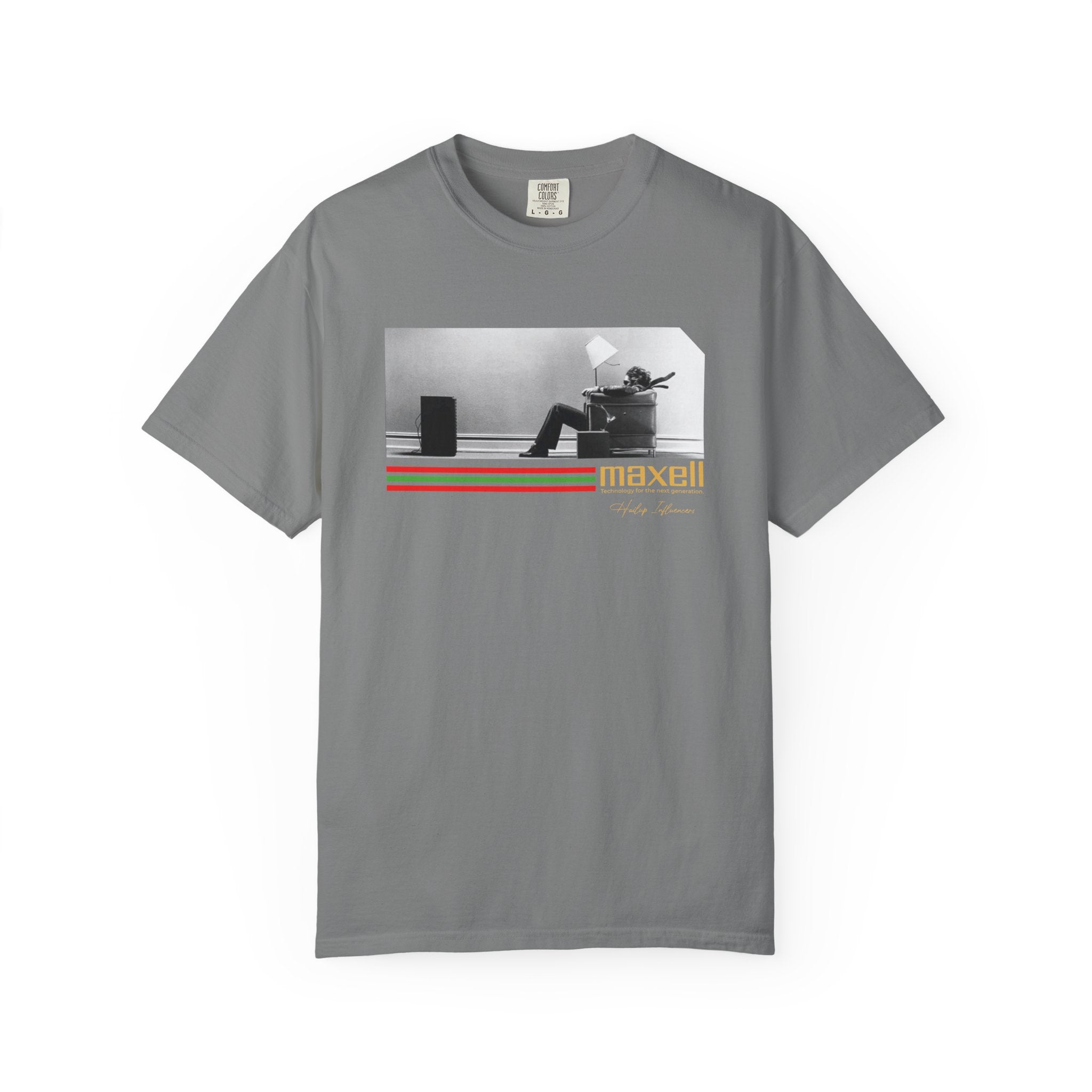 Maxell Retro Vibes T-Shirt — Relaxing Tape Ad Graphic Tee