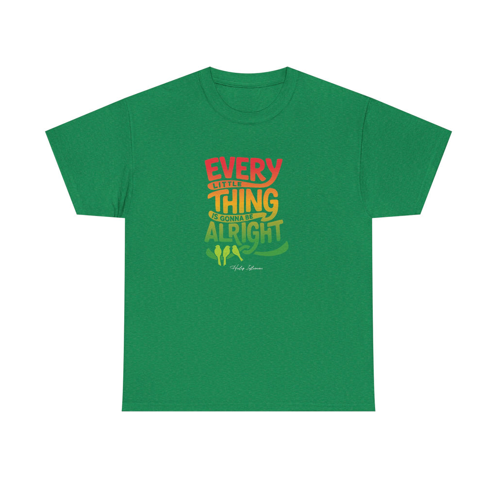 Every Little Thing Will Be Alright — Unisex Heavy Cotton Tee
