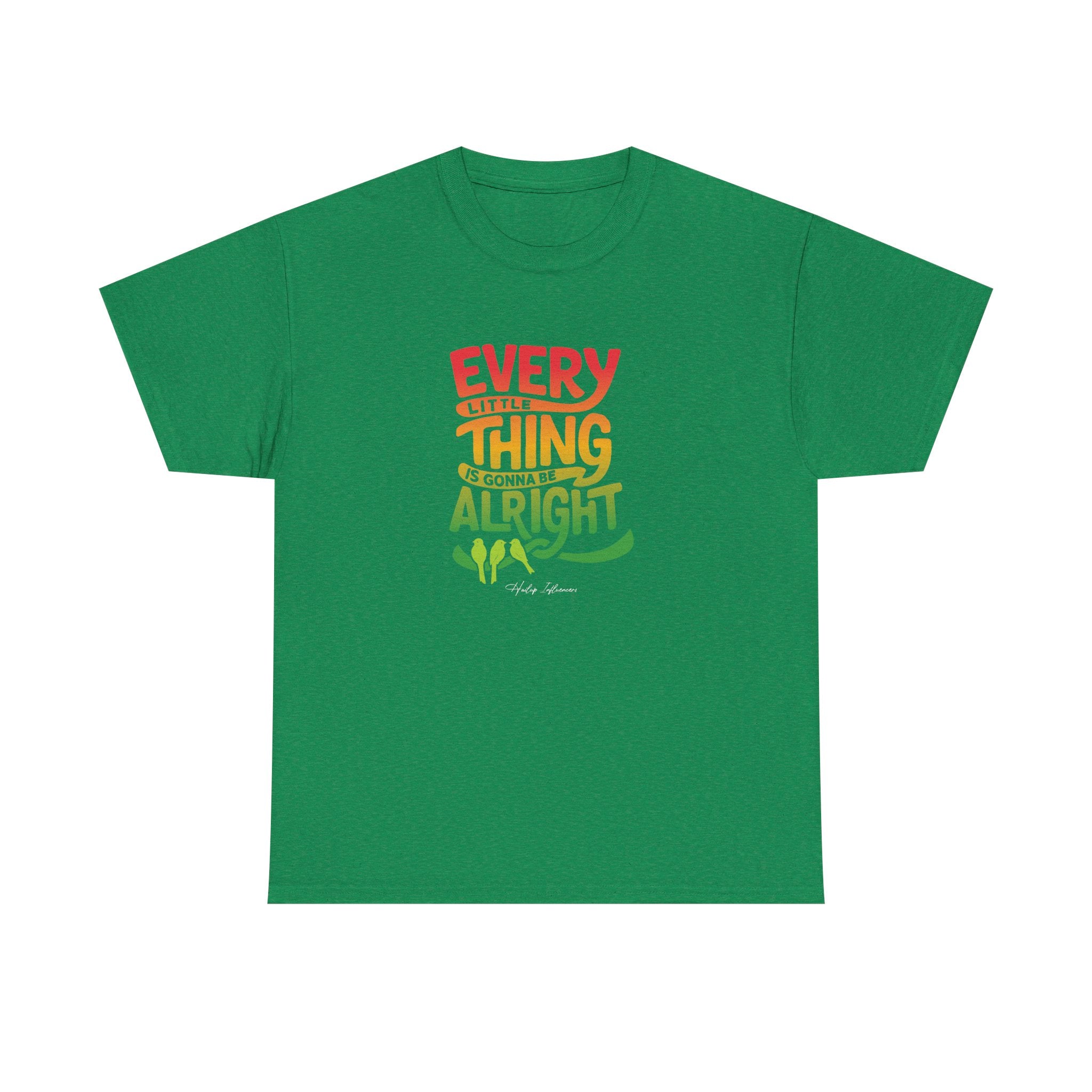 Every Little Thing Will Be Alright — Unisex Heavy Cotton Tee