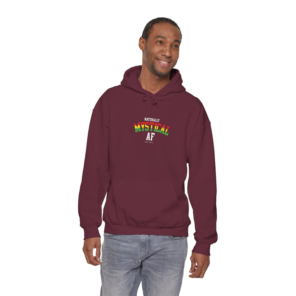 Naturally Mystical AF Rainbow Hoodie — Funny Witchy Magic Sweatshirt