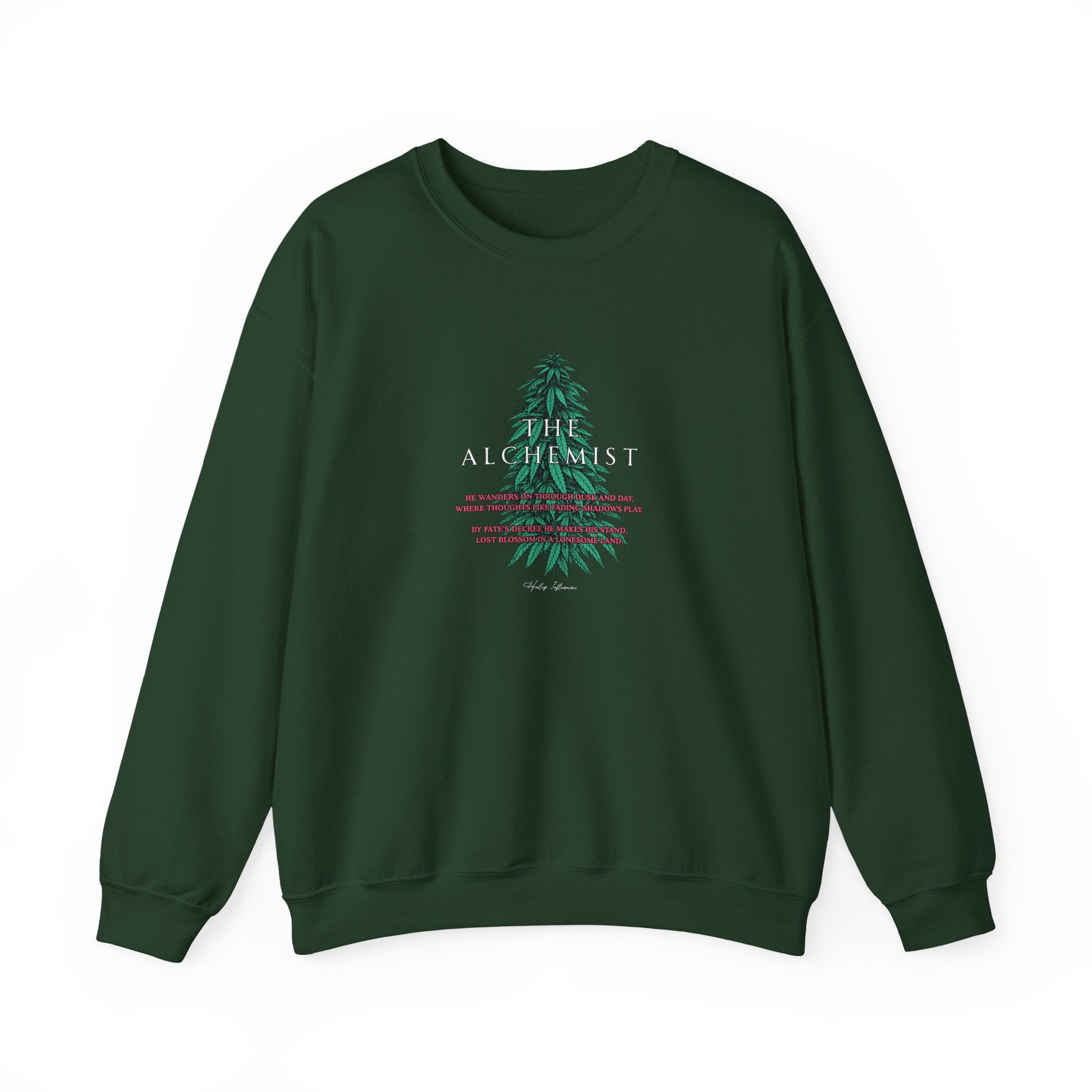 The Alchemist Tree Crewneck Sweatshirt — Graphic Cozy Casual Pullover