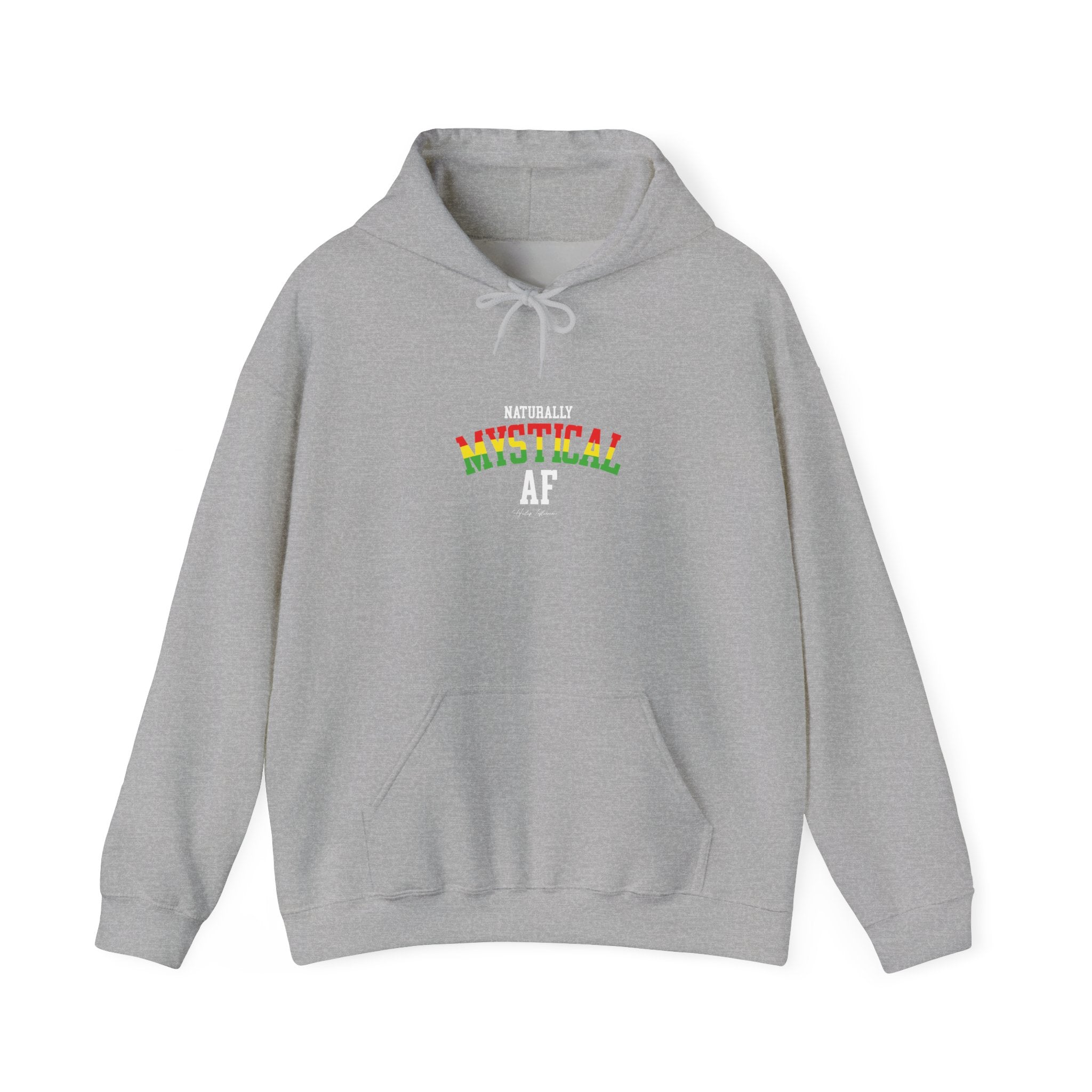 Naturally Mystical AF Rainbow Hoodie — Funny Witchy Magic Sweatshirt