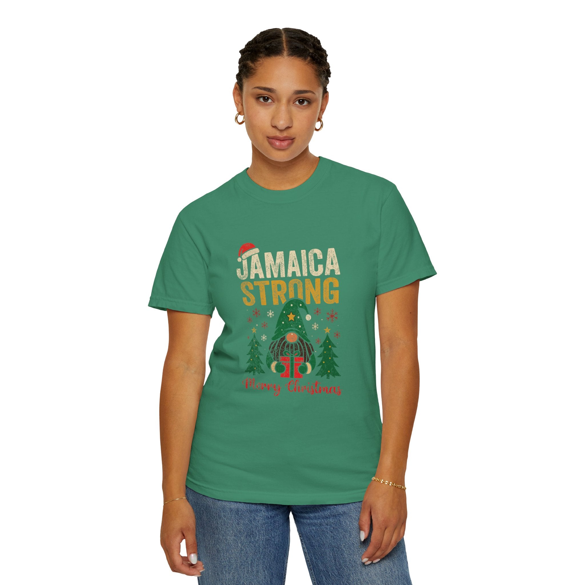 Jamaica Strong Christmas T-shirt