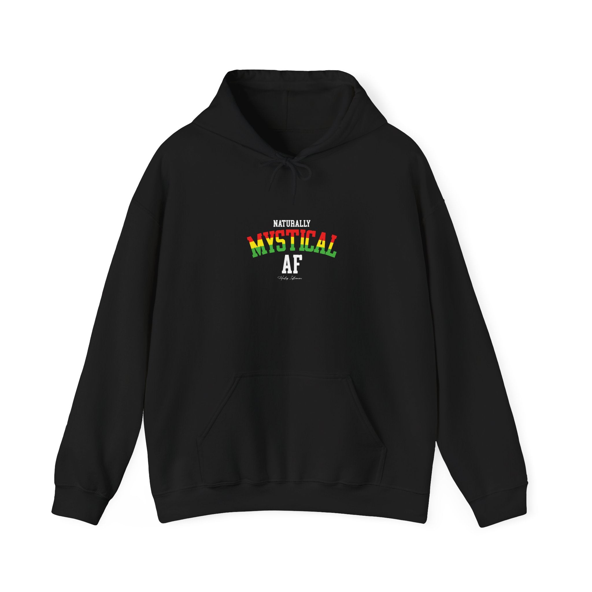 Naturally Mystical AF Rainbow Hoodie — Funny Witchy Magic Sweatshirt